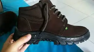 unboxing botina ecosafety