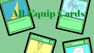 All Equip Cards in Set 1 of Battle with Beasts