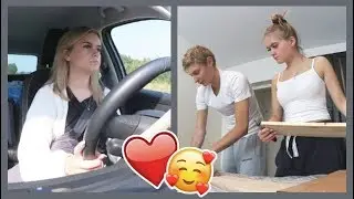 K&Ouml;R NER F&Ouml;RSTA FLYTTLASSET & BYGGER M&Ouml;BLER!!! 2dagars vlogg