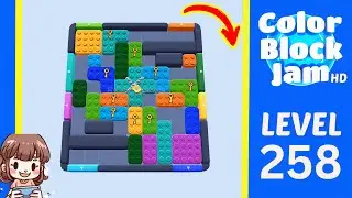 Color Block Jam Level 258 Solution Walkthrough