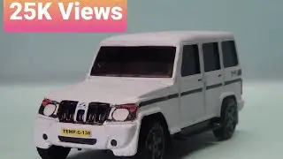 Mahindra Bolero 2021| Centy Toys die-cast scale model modified to look like real