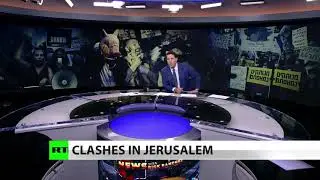 Near riots in Israel amid anti-Netanyahu protests