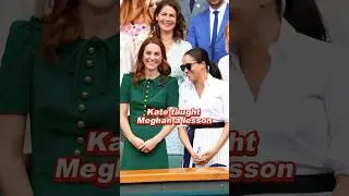 Kate taught Meghan a lesson #kate #meghan #charlotte #charlotte #royal