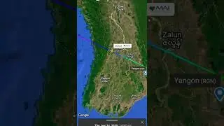 Kolkata to Yango, Myanmar #flighttracker#planefinder#planefinder #flighttracker #flightradar24