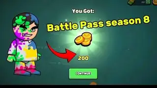 mini militia battle pass season 8 Clash of Colors free rewards collections 😱 ( 2025 )