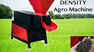 Organic Fertilizer Granulator Making Machine || Vermicompost ka Dana Bananeka Machine