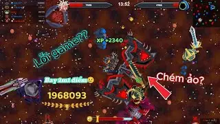 EvoWars.io | Lỗi game ngớ ngẩn khiến tôi đánh bay 2m1 điểm😭😭!