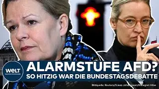 EKLAT IM BUNDESTAG: 