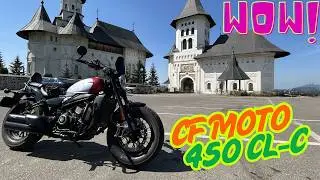 CF Moto 450 CL-C - Motorcycle Ride to Hadâmbu Monastery – Pure Engine Sound No Talk