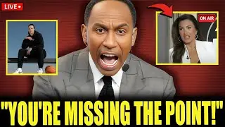 Stephen A. Smith HEATED Debate With Molly Qerim Over Caitlin Clark&rsquo;s New Nike Deal