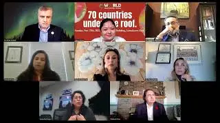 Panel discussion , World Multicultural festival, 2022