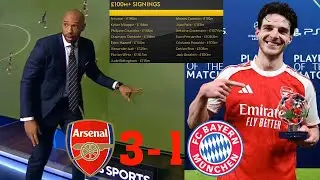 Is Declan Rice The Best &pound;100m+ Signing💯 Pundits Review Arsenal vs Bayern Munich 3-1 | Next Chelsea?