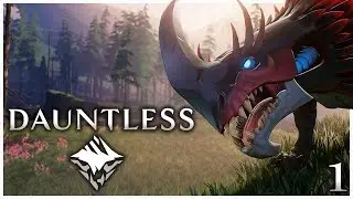 Dauntless - #1 - Gnashers, Shrikes and Trees, Oh My! (4 Player Alpha Gameplay)