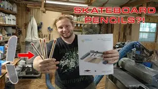 Creating a pencil out of skateboards with the BridgeCity Pencil Precision Pro!
