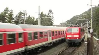 Abschied der 111 mit Wendezügen nach Innsbruck: Teil 1 vom 31.03.2013