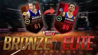 NBA LIVE MOBILE | BRONZE TO ELITE CHALLENGE #17 | THE REIGN MAN ERA BEGINS