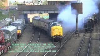 Deltic 55019 ROYAL HIGHLAND FUSILIER on The Great Central Railway Spring Diesel Gala April 2025