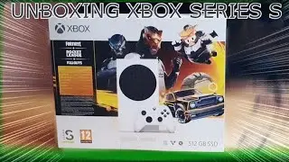 XBOX SERIES S UNBOXING (CZ)