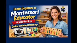 From Beginner to Montessori Educator: A Step-by-Step Online Training Roadmap