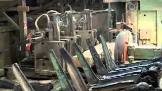 French Oak sawmills at work
