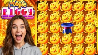 ✨ MAGIC PIGGY: ВОЛШЕБНАЯ СВИНЬЯ-МИЛЛИОНЕРША! HACKSAW СОЗДАЛИ САМЫЙ МИЛЫЙ ХИТ 2025! 🐷ОБЗОР СЛОТА💫