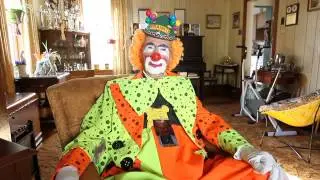 From RCMP office to clown