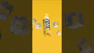 🥭🍍 FOKUS Mango & Pineapple Drink | 3D Product Animation | Blender | STBVisions