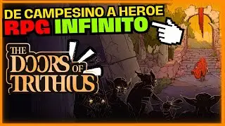 Un rpg de pixeles infinito ?! de campesino a HEROE ! (The doors of trithus)