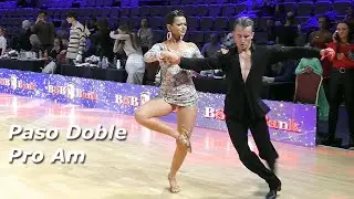 Paso Doble. Pro Am La. Scholarship B (36-50) Int. Latin - Minsk Open Championship 2024