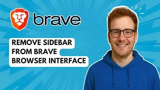 Удаление боковой панели из интерфейса браузера Brave [Руководство на 2025 год]