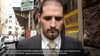 CLAUDIO PENSIERI intervistato da M.R.SANGIUOLO
