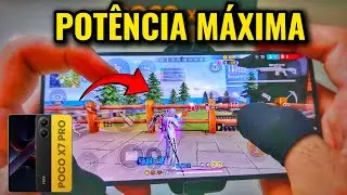 POT&Ecirc;NCIA M&Aacute;XIMA DO POCO X7 PRO NA NOVA ATUALIZA&Ccedil;&Atilde;O DO FREE FIRE MAX!!!📱⚡🔥