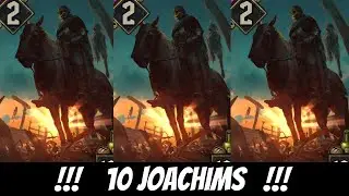 GWENT: PLAY JOACHIM 10 Times | Nilfgaard Faction Deck