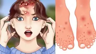 ASMR | Head lice And Foot treatment, pustule Removal#MasterASMR#treatmentasmr#headliceremoval