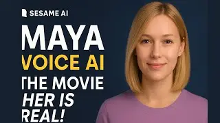 MAYA Voice AI - The Movie Her is real!