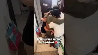 His mother couldn&rsquo;t believe it.  IDF Soldier returns home from war. 💙🇮🇱  #israel #idf #shorts