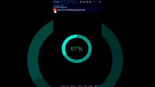 Circular Progress Bar | HTML CSS