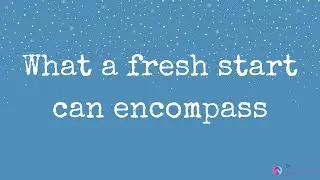 What A Fresh Start Can Encompass? | UKAT