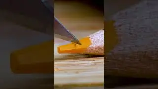 Pencil Cut ASMR | Close-up/Macro Video #satisfying