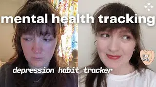 How to track your mental health | self care + depression habit tracker