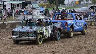 Brigden Demolition Derby 2023 Stock Trucks