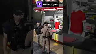 Cop Performs Health Inspection Flash Light #shorts #gta #fivem #roleplay #gta5