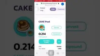 Unstake LP Token DODO-BNB ke Stake Pool Cake Pancakeswap | Passive Income
