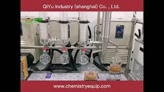 Molecular distillation wiped film stainless steel molecular distillation