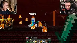 ohnepixel plays MInecraft Hardcore with Caedrel | part 4