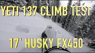 YETI 137 Climb Test - 17' Husky FX450