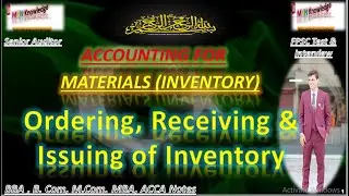 Accounting for Material (Inventory)
