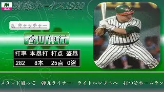 【過去行きました】1980年南海ホークス1-9