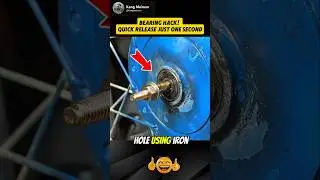 How to Remove a Bearing in 1 Second | Easy Hack