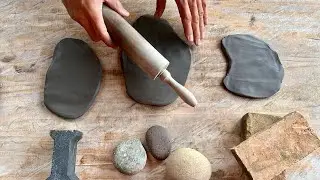 Short DIY Pottery Tools : Ceramic Stamps by brick and rock #louisthepotter